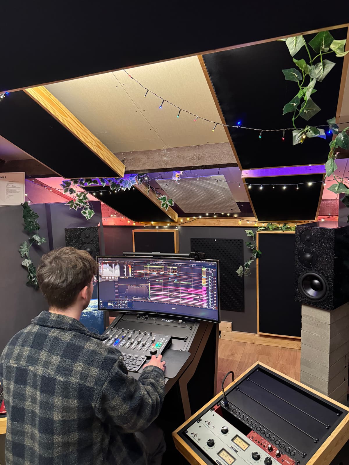 Producer at work